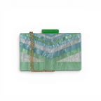 Bolsa de Festa Clutch Acrílico Verde - ReUse