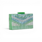 Bolsa de Festa Clutch Acrílico Verde - ReUse