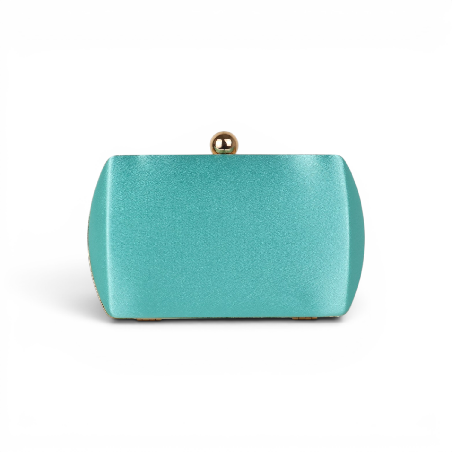 Bolsa Clutch Festa Cetim Turquesa