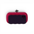 Clutch Tressê Cetim Inspired Pequena Rosa
