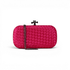 Clutch Tressê Cetim Inspired Pequena Rosa