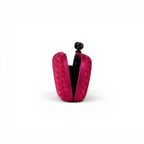 Clutch Tressê Cetim Inspired Pequena Rosa