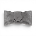 Bolsa Carteira Envelope Strass Prata