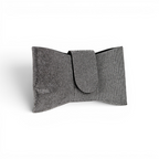 Bolsa Carteira Envelope Strass Prata
