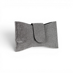Bolsa Carteira Envelope Strass Prata