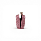 Clutch Tressê Cetim Inspired Média Rosa Claro