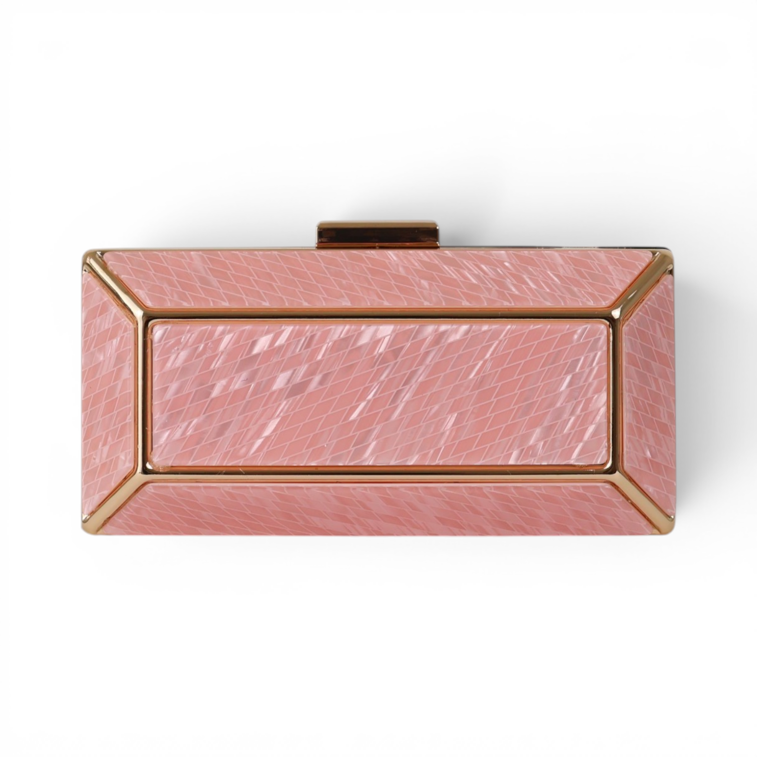 Bolsa de Festa Clutch Acrílico Rosa
