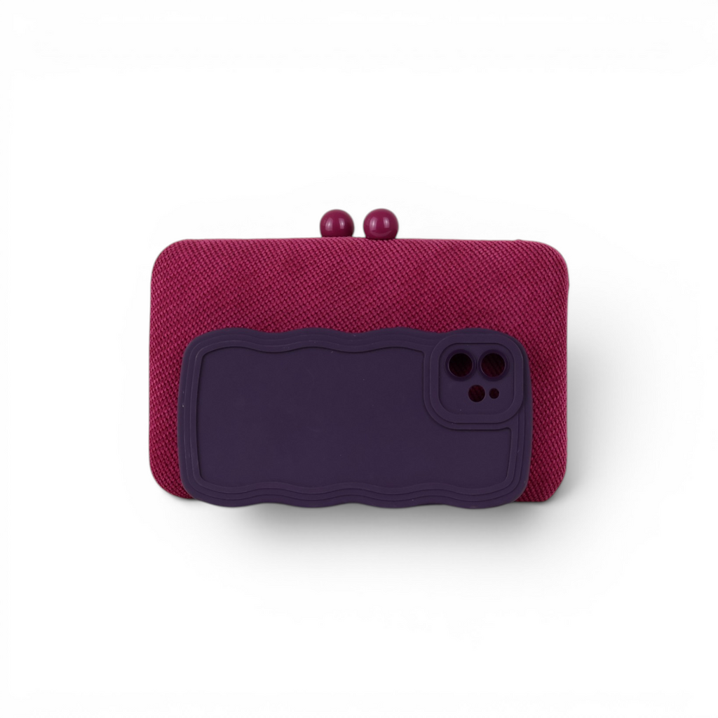 Bolsa Clutch Festa Fúcsia