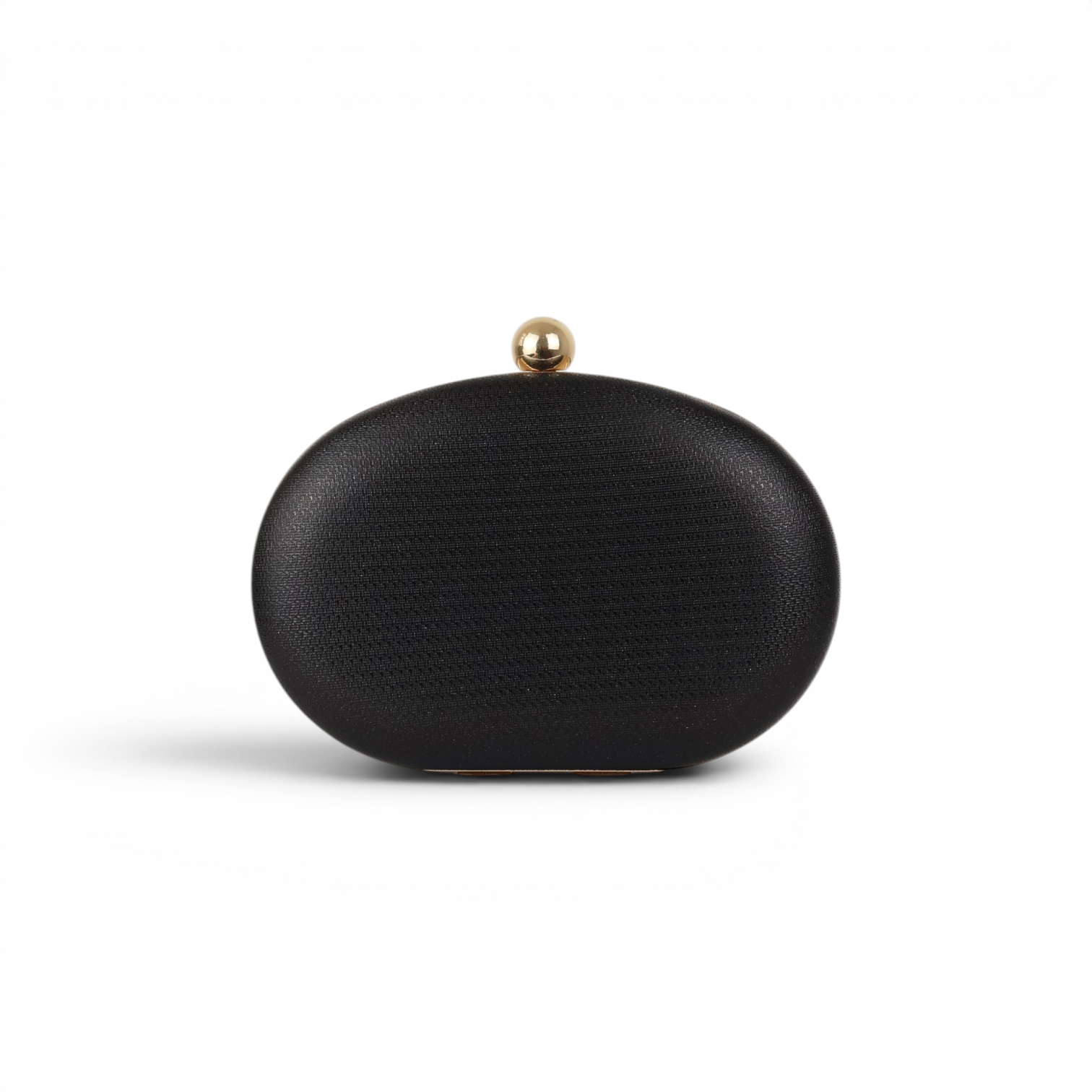 Bolsa Clutch Festa Oval Preta