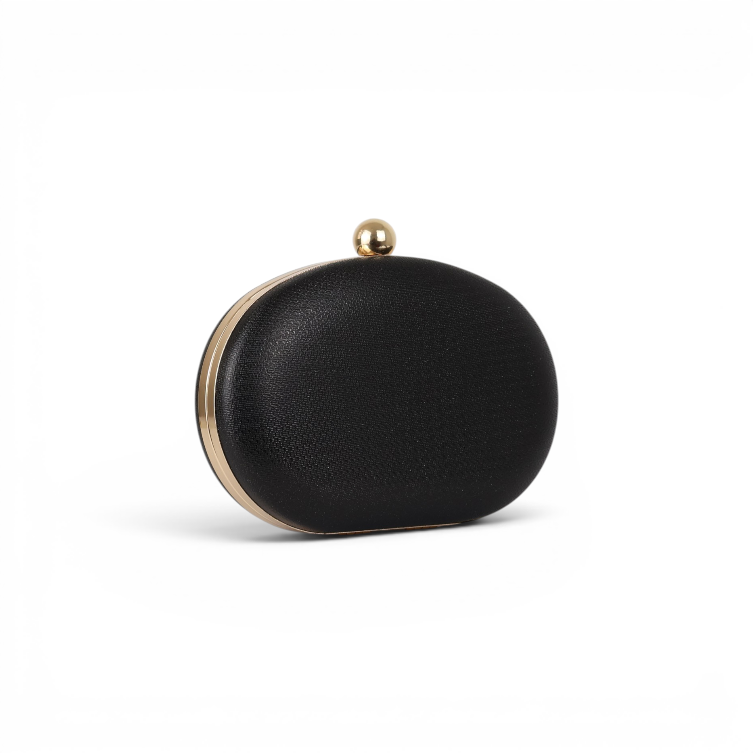 Bolsa Clutch Festa Oval Preta