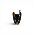 Bolsa Clutch Festa Oval Preta