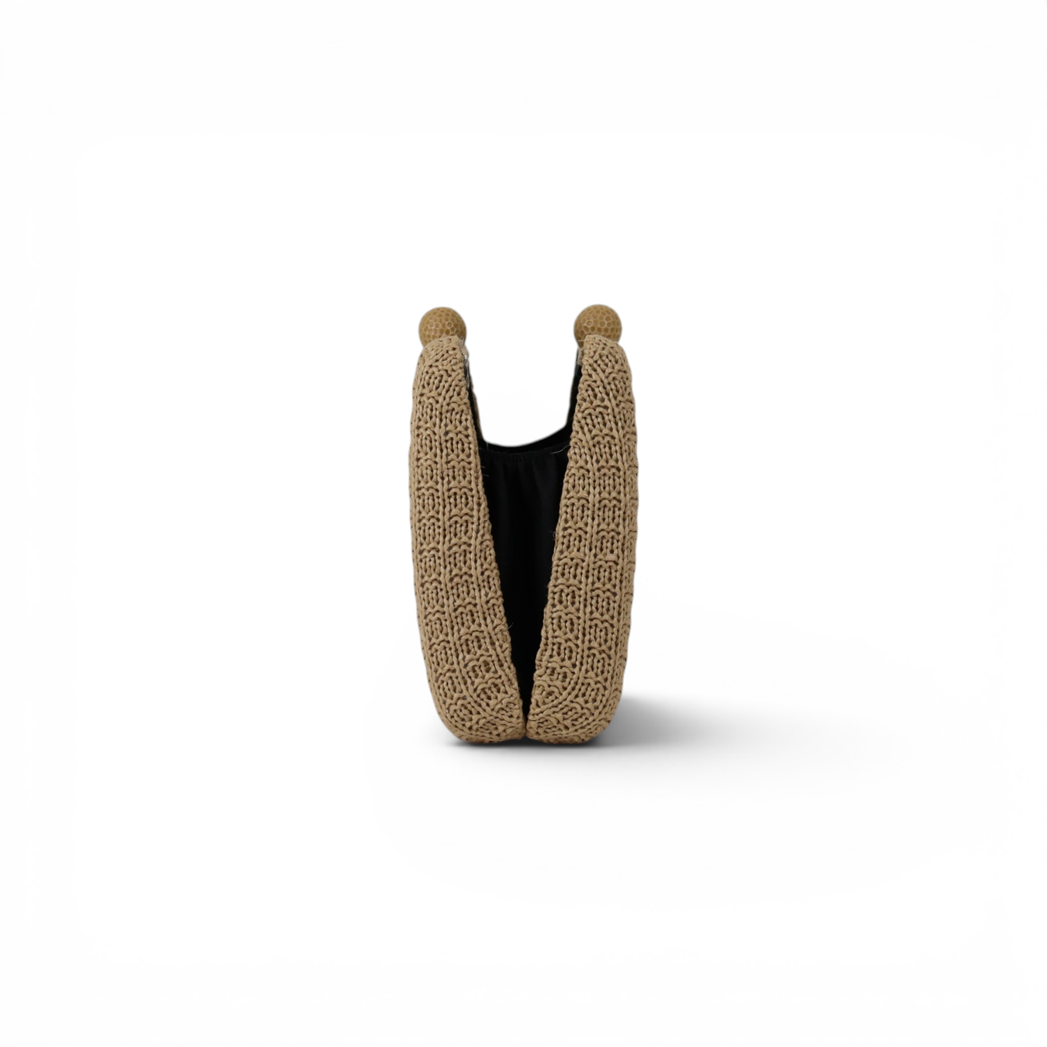 Bolsa de Festa Clutch Palha Bege