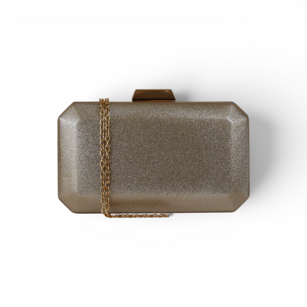Bolsa Clutch Festa Dourada