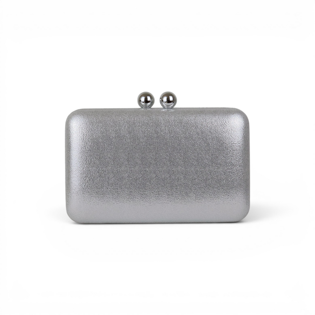 Bolsa Clutch Festa Prateada