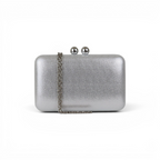 Bolsa Clutch Festa Prateada