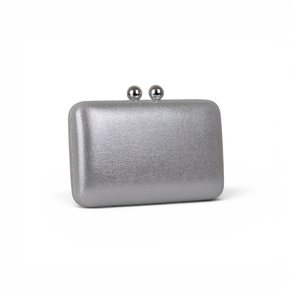 Bolsa Clutch Festa Prateada