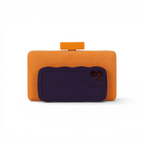 Bolsa de Festa Clutch Laranja