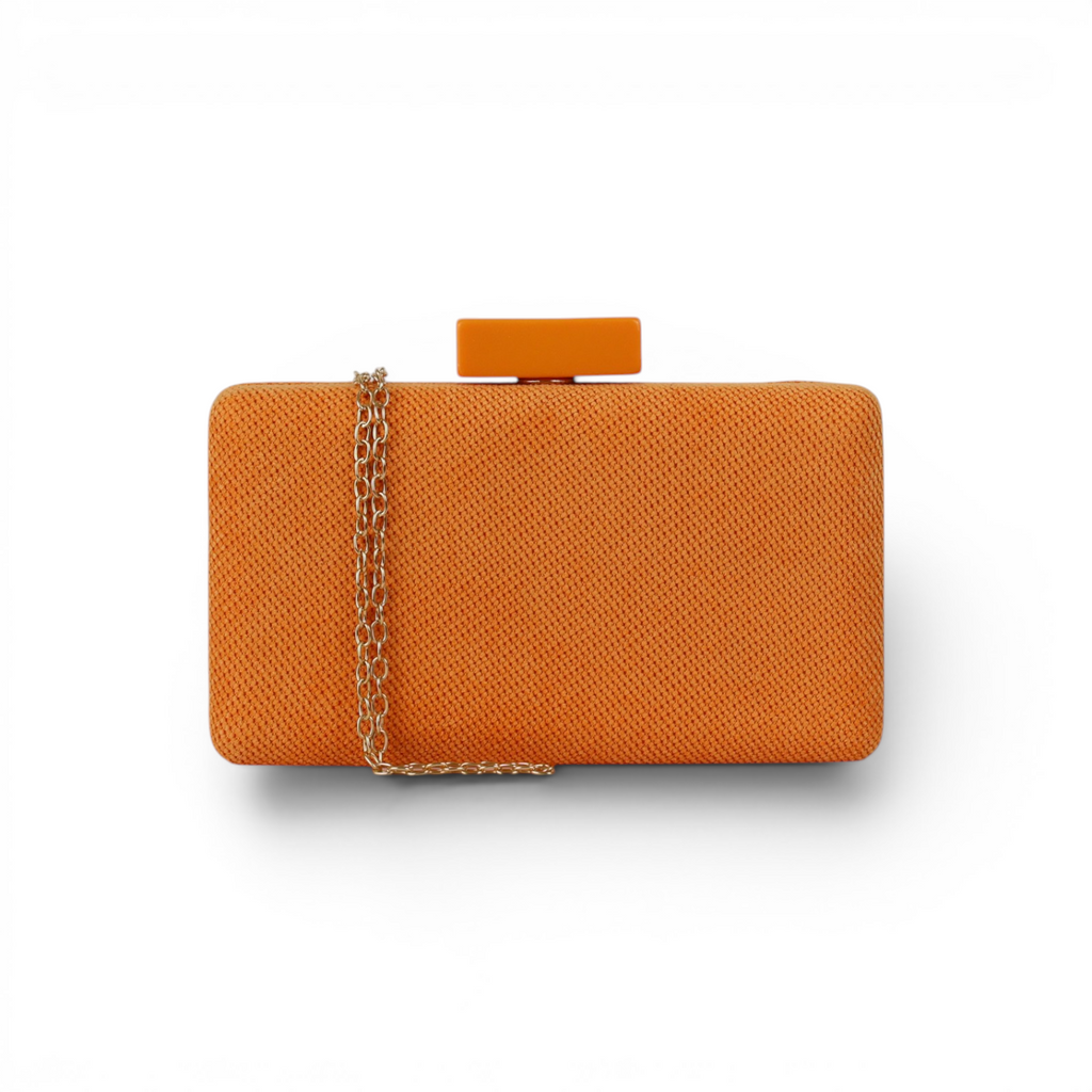 Bolsa de Festa Clutch Laranja