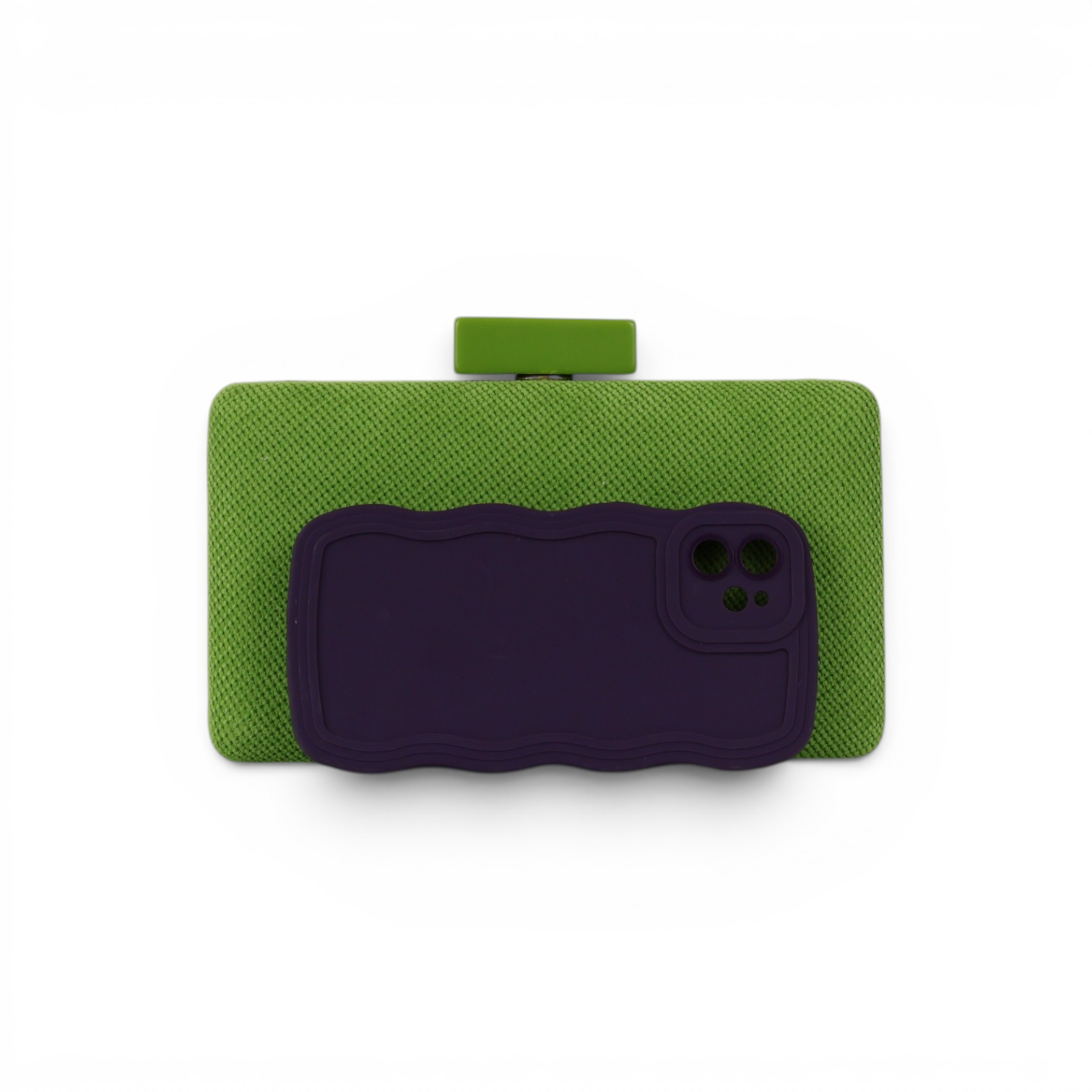 Bolsa de Festa Clutch Verde