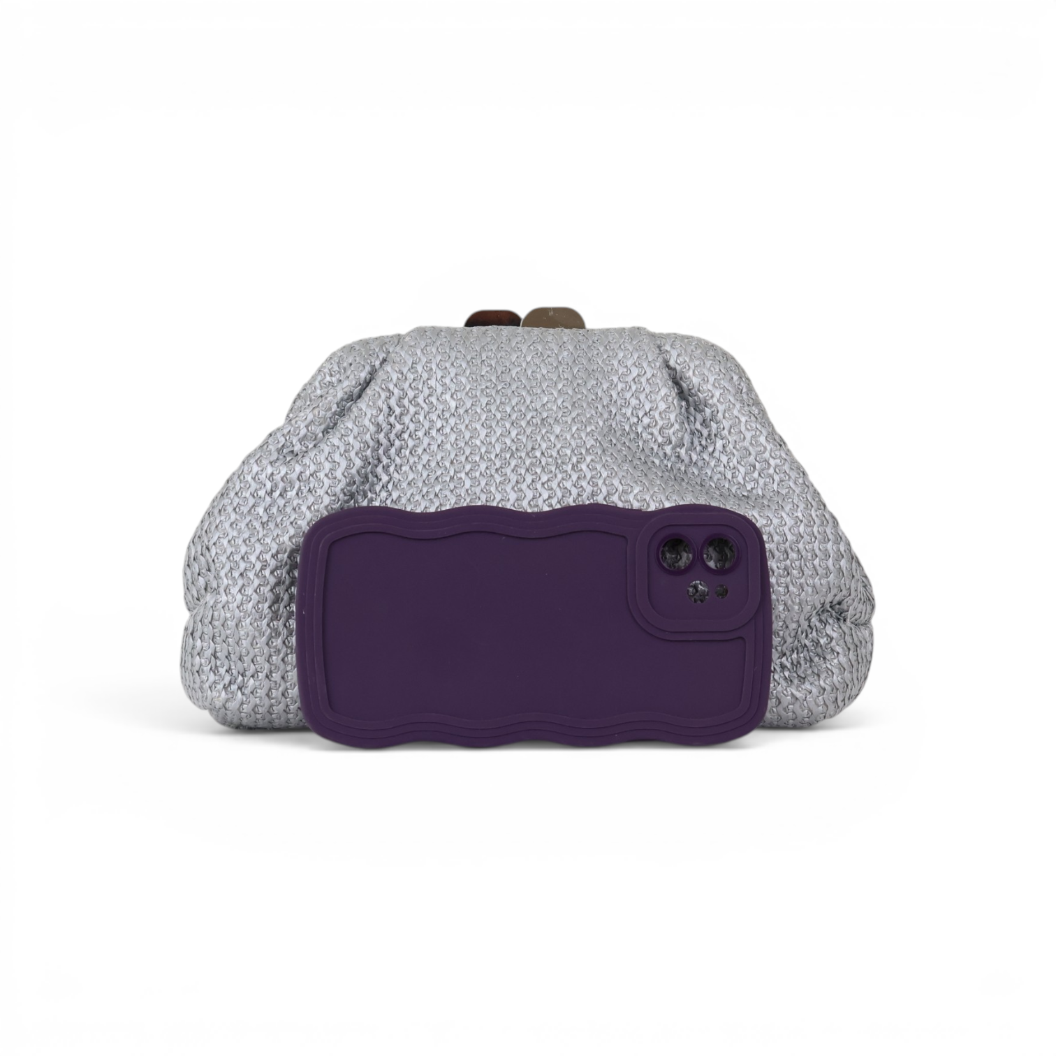 Bolsa de Festa Pouch Prata