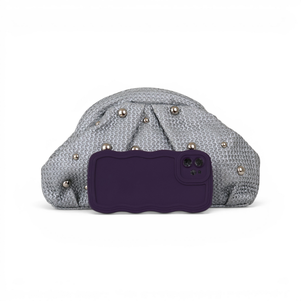 Bolsa de Festa Pouch Prata