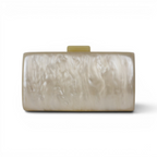 Bolsa Clutch Festa Acrílico Off White