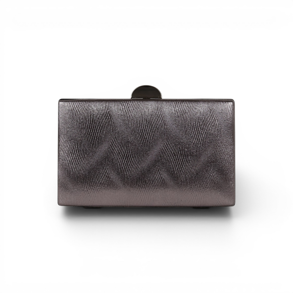 Bolsa Clutch Festa Prata Envelhecida