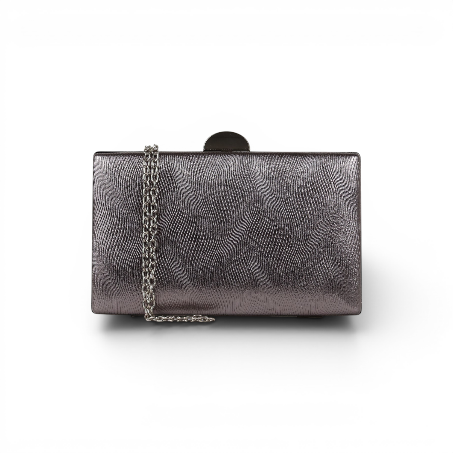 Bolsa Clutch Festa Prata Envelhecida