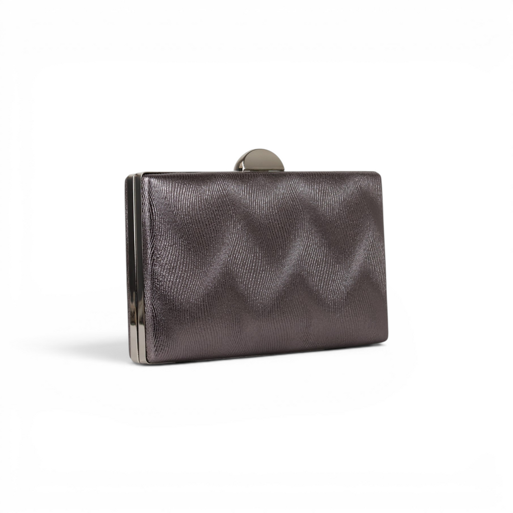 Bolsa Clutch Festa Prata Envelhecida