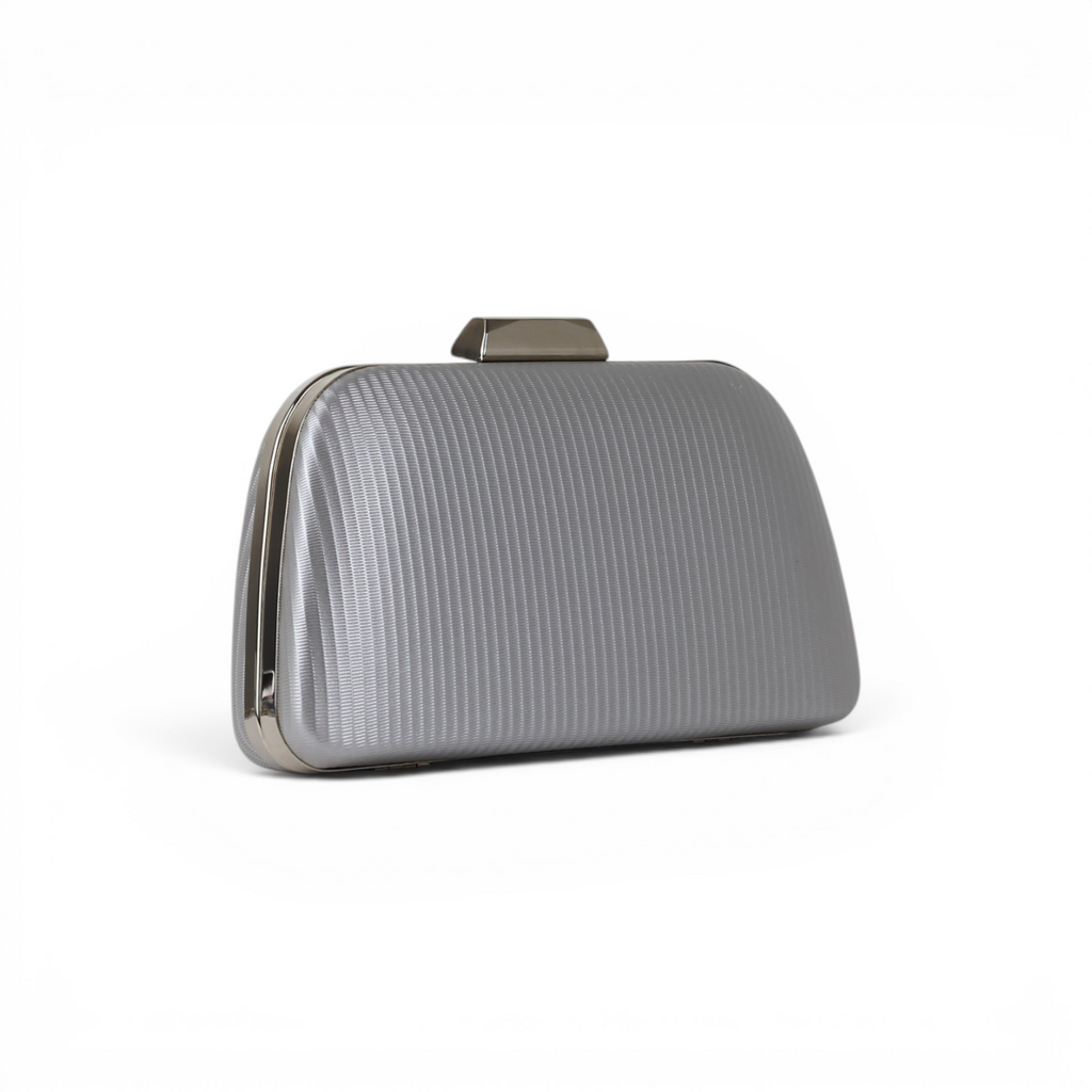 Bolsa Clutch Festa Prata