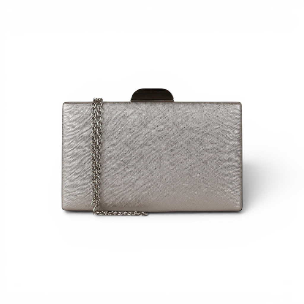 Bolsa Clutch Festa Prata