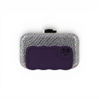 Bolsa Clutch Festa Pedraria Prata