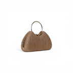 Bolsa de Mão ou Transversal Palha Bege