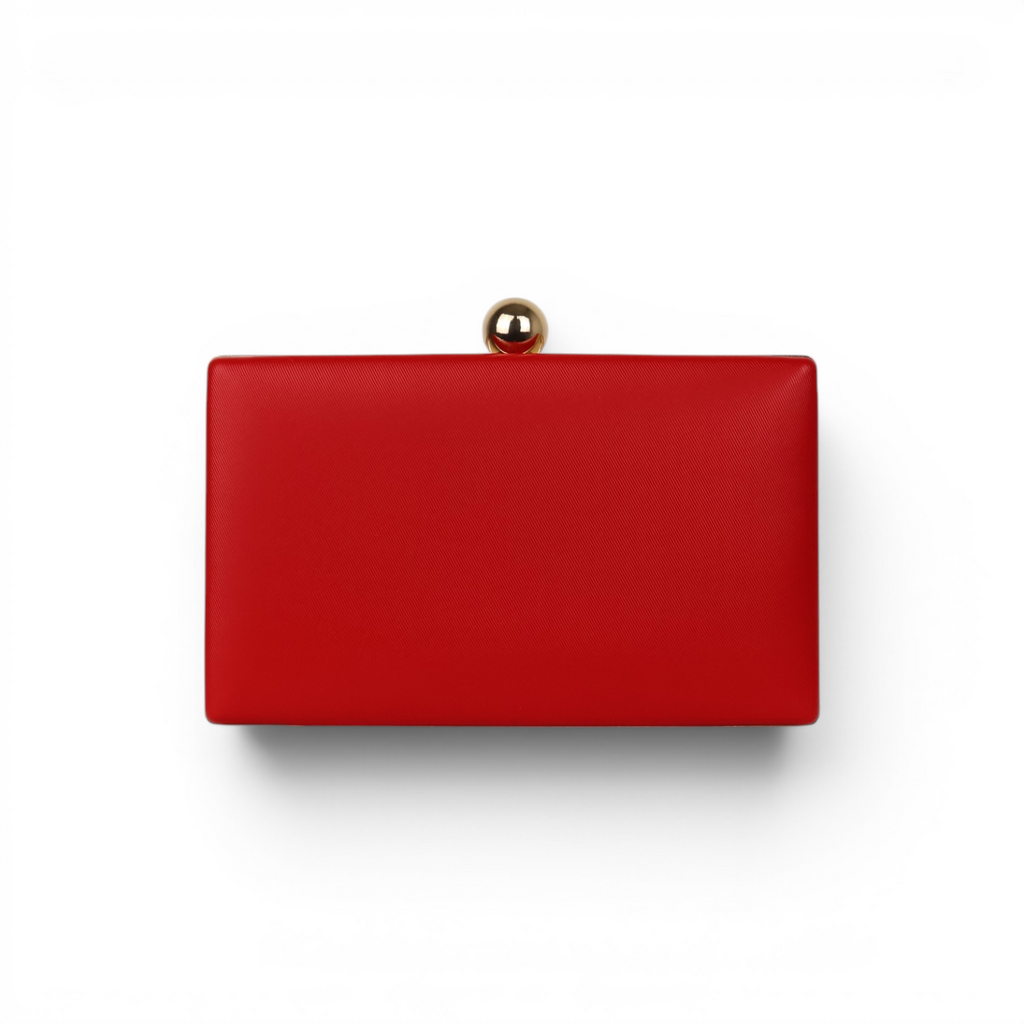Bolsa de Festa Clutch Vermelha
