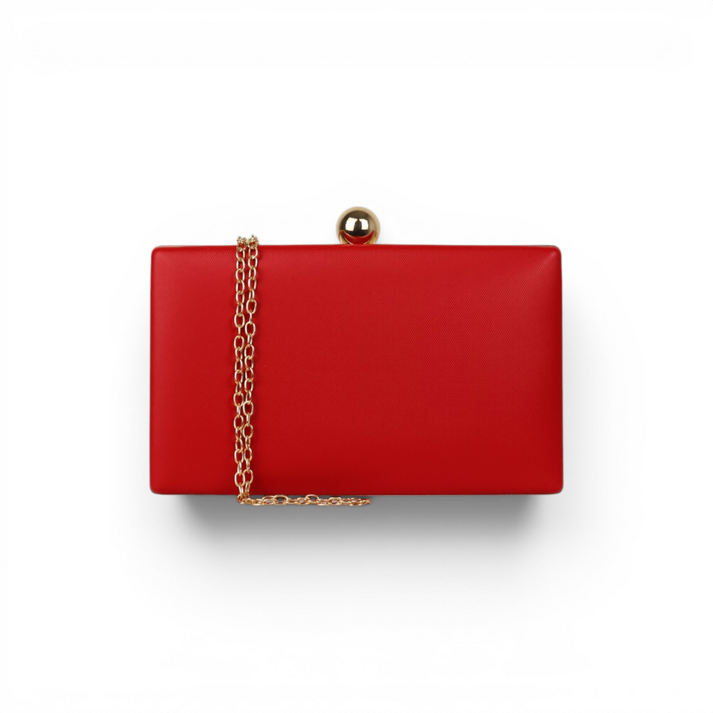 Bolsa de Festa Clutch Vermelha
