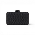 Bolsa Clutch Festa Palha Preta