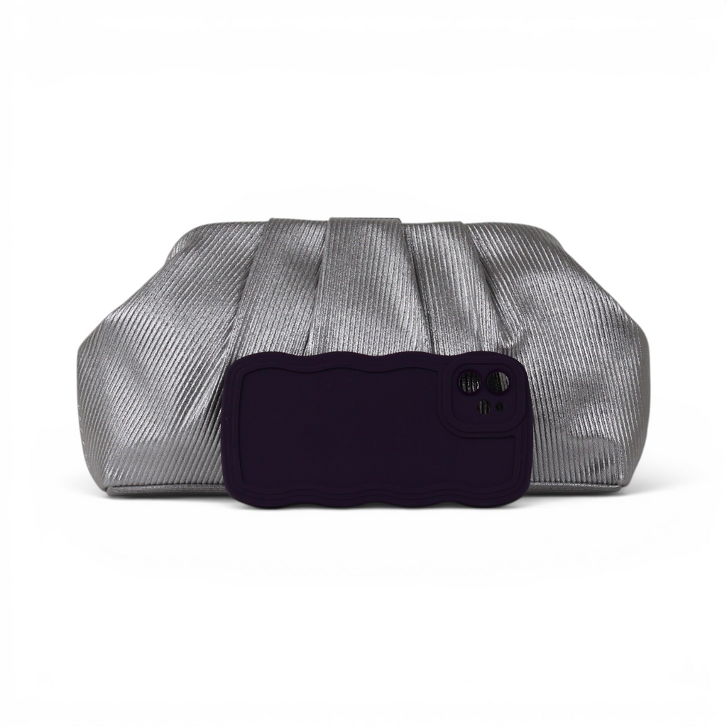 Bolsa de Festa Pouch Prata