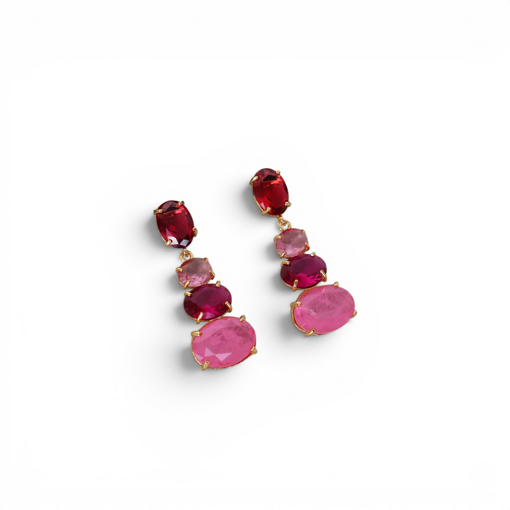 Brinco Marsala e Rosa