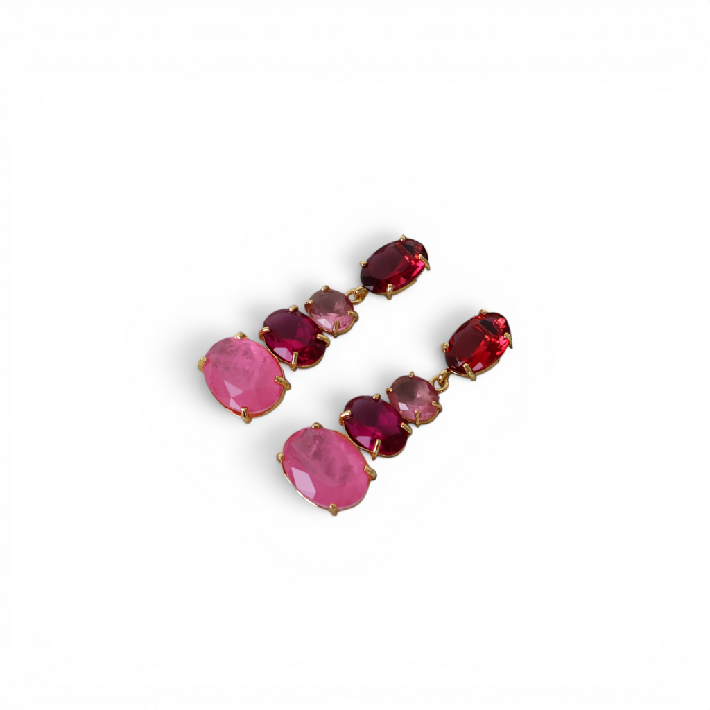 Brinco Marsala e Rosa