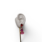 Brinco Marsala e Rosa