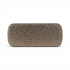 Bolsa Clutch Festa Pedraria Dourada