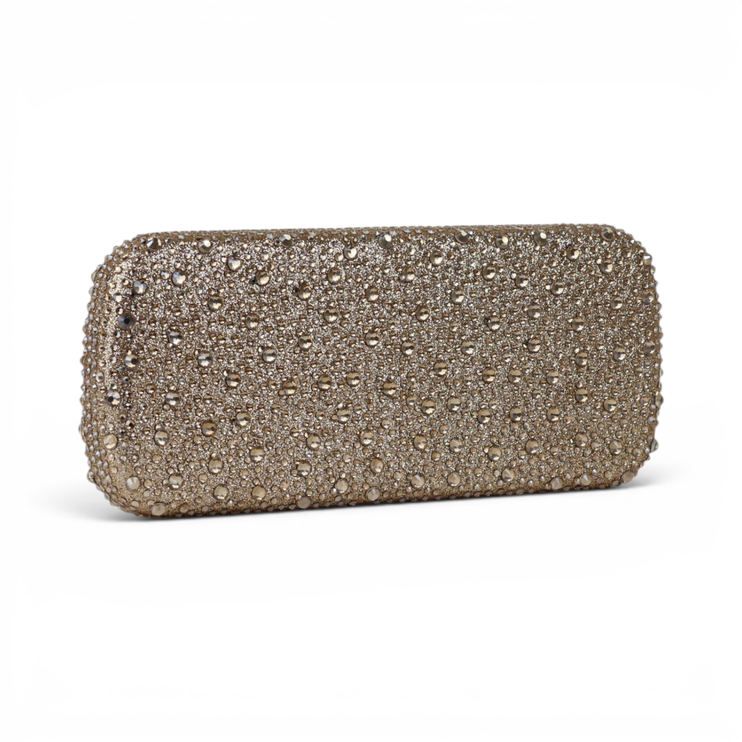 Bolsa Clutch Festa Pedraria Dourada