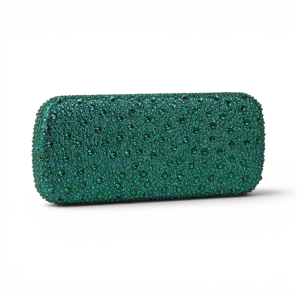 Bolsa Clutch Festa Pedraria Verde