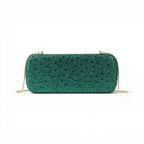 Bolsa Clutch Festa Pedraria Verde