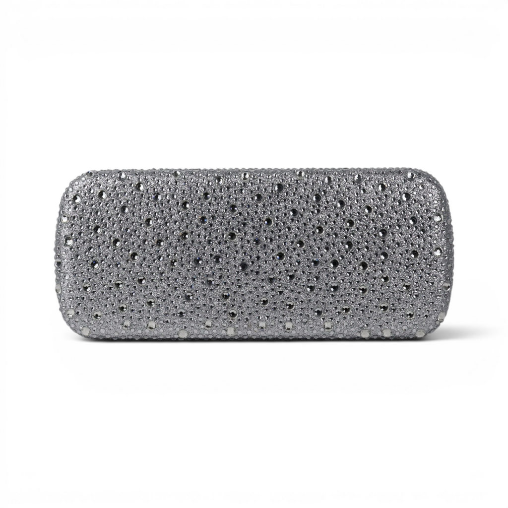 Bolsa Clutch Festa Pedraria Prata