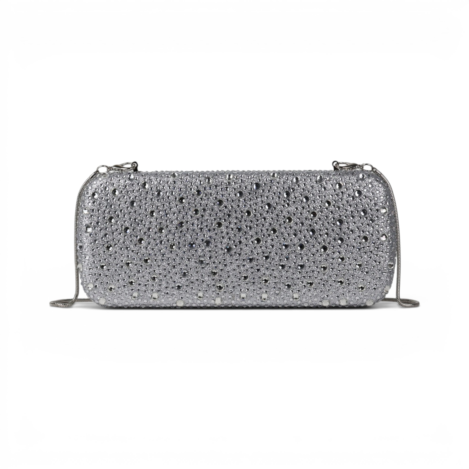 Bolsa Clutch Festa Pedraria Prata