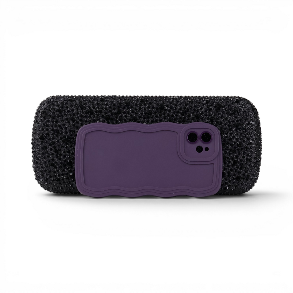 Bolsa Clutch Festa Pedraria Preta