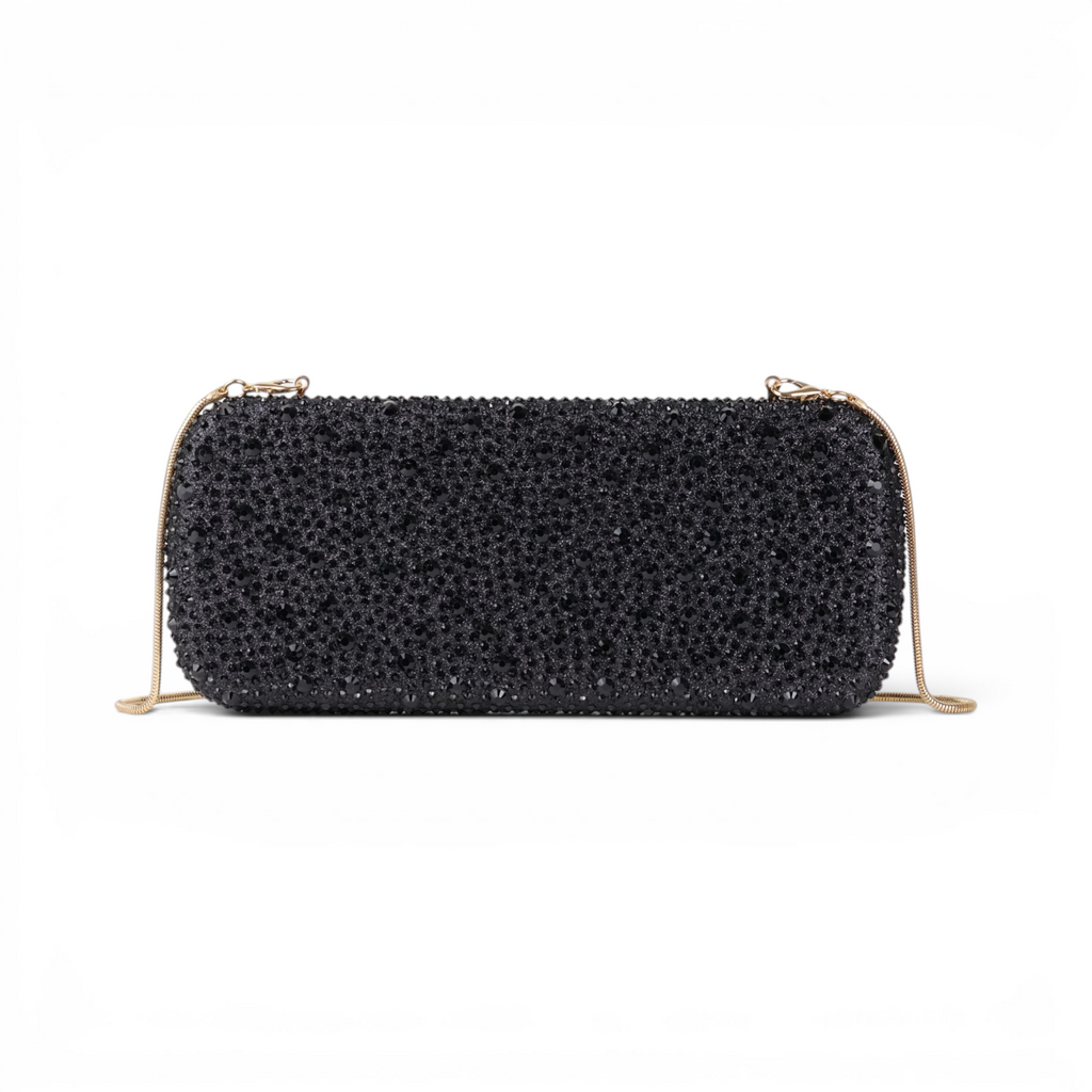 Bolsa Clutch Festa Pedraria Preta