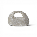 Bolsa Pouch Festa Lantejoula Off White