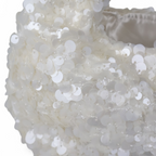 Bolsa Pouch Festa Lantejoula Off White